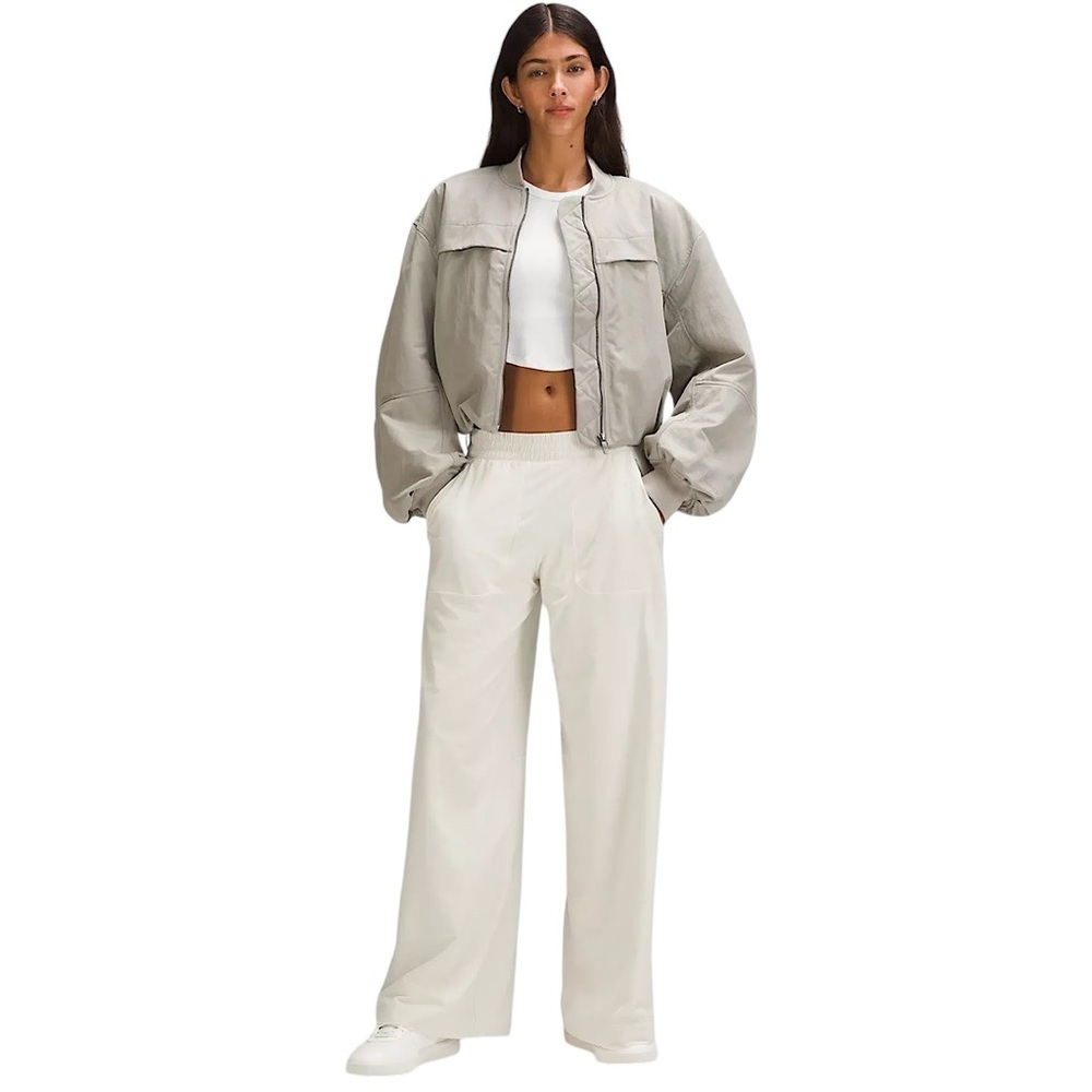 LULULEMON Swift Wide Leg Mid Rise Pant in bone - Picture 13 of 13